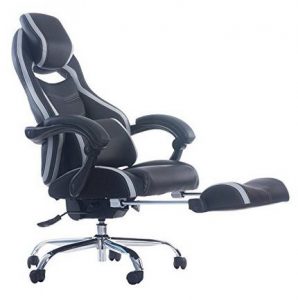 Merax Racing Style Gaming Chair with Footrest