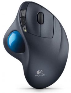 Logitch M570 Ergonomic Mouse with Trackball