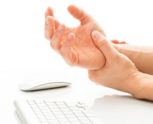 Wrist with Carpal Tunnel at a Computer